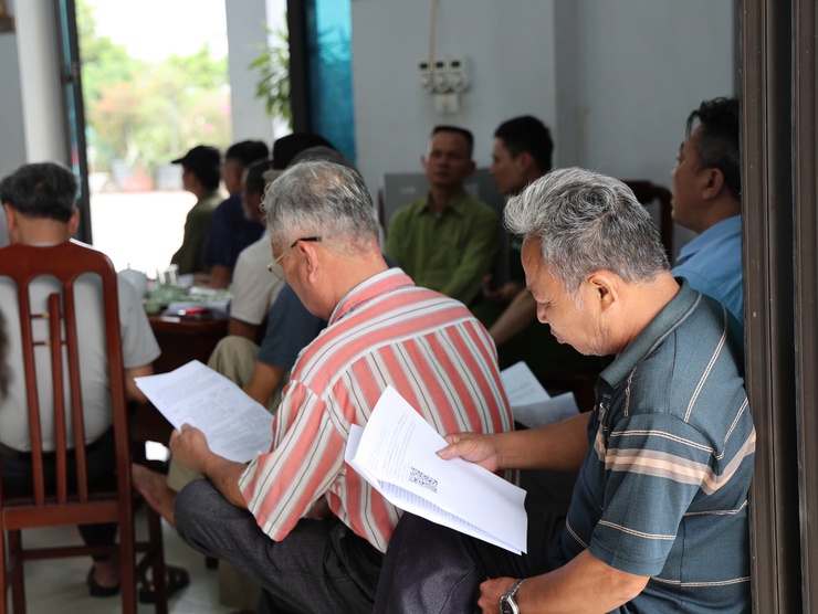 Tam Hưng tổ chức hội nghị họp dân thôn Quảng Minh triển khai công tác GPMB dự án khu đô thị mới Mỹ Hưng - Cienco5- Ảnh 8.