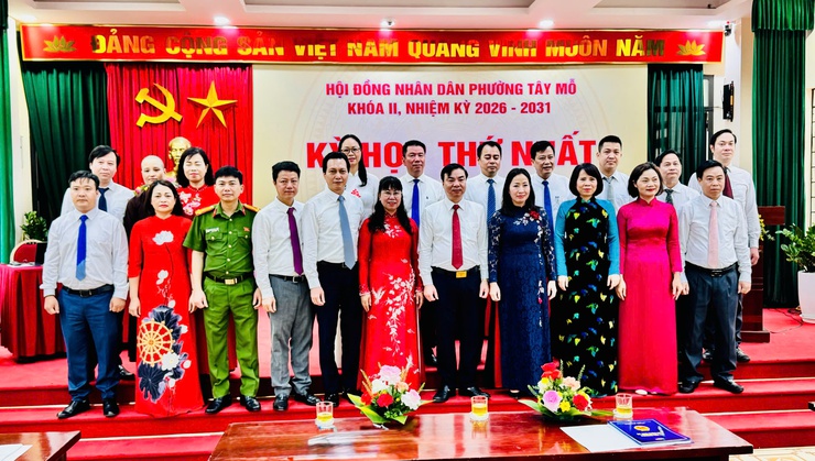 Kỳ họp thứ Nhất HĐND phường Tây Mỗ: Kiện toàn nhân sự chủ chốt

- Ảnh 5.