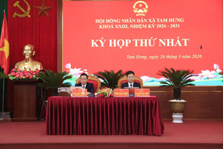 HĐND xã Tam Hưng khóa XXIII: Tiên phong chuyển đổi số ngay từ Kỳ họp thứ Nhất- Ảnh 3.