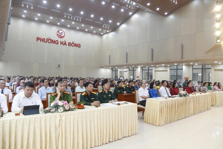 Phường Hà Đông tổng kết công tác tổ chức bầu cử đại biểu Quốc hội và HĐND các cấp- Ảnh 2.