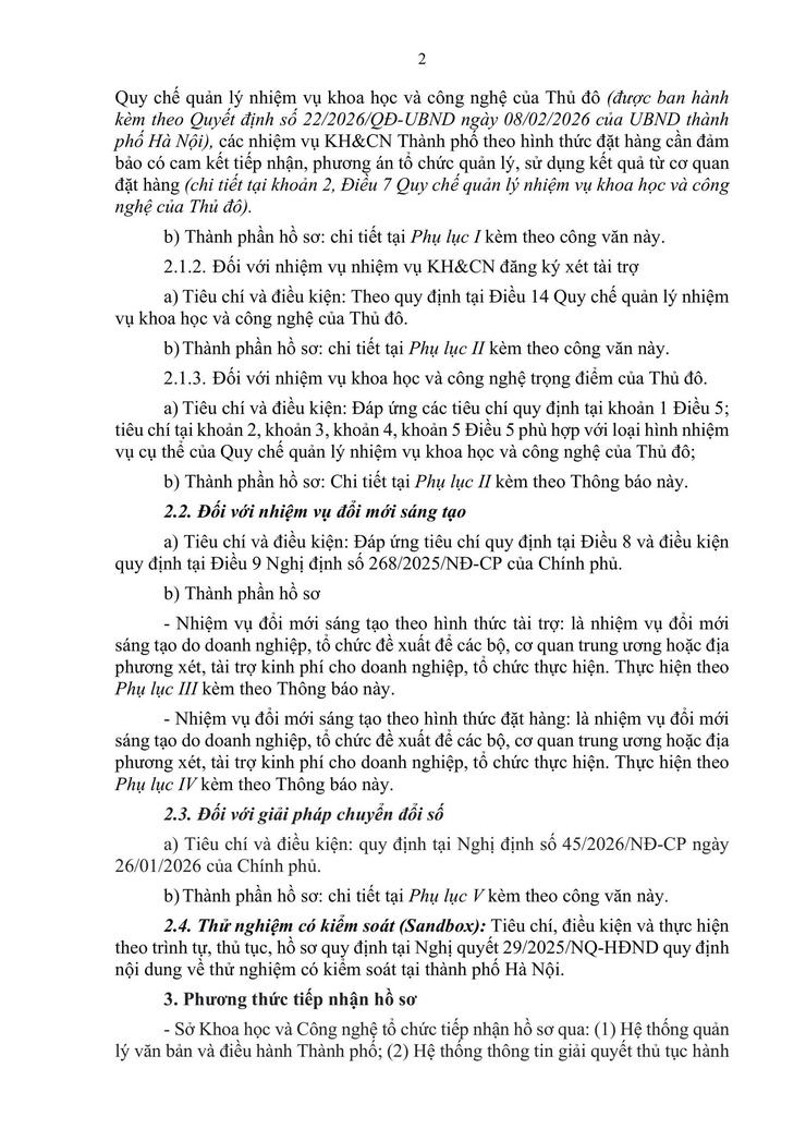 Thành phố Hà Nội thông báo và mời đăng ký, đề xuất giải quyết các bài toán lớn của thành phố Hà Nội giai đoạn 2026 - 2030 (đợt 1)- Ảnh 2.