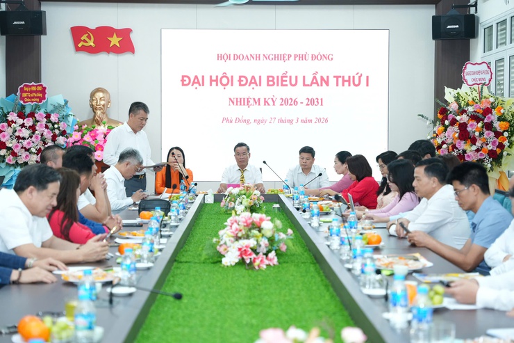 Hội Doanh nghiệp Phù Đổng tổ chức Đại hội đại biểu lần thứ I, nhiệm kỳ 2026-2031- Ảnh 2.