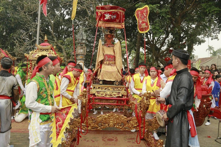 Lãnh đạo phường Chương Mỹ dâng hương tại Đình làng Nội An- Ảnh 4.