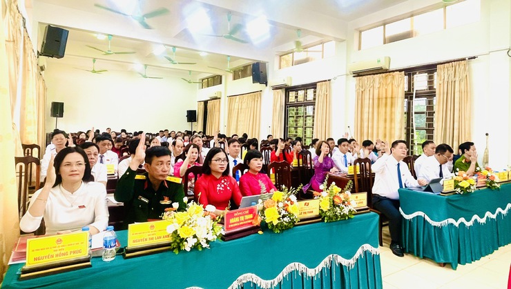 Kỳ họp thứ nhất HĐND xã Phúc Lộc khóa II, nhiệm kỳ 2026-2031- Ảnh 15.