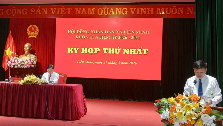 Đồng chí Nguyễn Tiến Toàn tái cử chức Chủ tịch HĐND xã Liên Minh khóa II, Nhiệm kỳ 2026- 2031- Ảnh 2.
