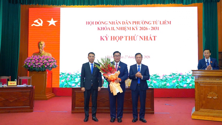 HĐND phường Từ Liêm khoá II tổ chức kỳ họp thứ nhất, kiện toàn bộ máy nhiệm kỳ mới- Ảnh 5.