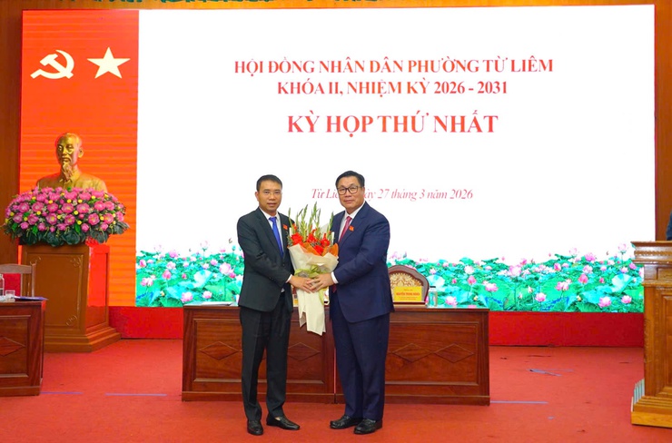 HĐND phường Từ Liêm khoá II tổ chức kỳ họp thứ nhất, kiện toàn bộ máy nhiệm kỳ mới- Ảnh 6.