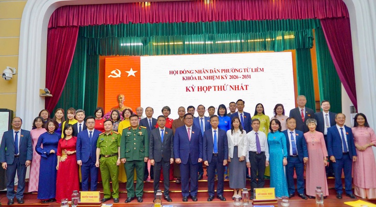 HĐND phường Từ Liêm khoá II tổ chức kỳ họp thứ nhất, kiện toàn bộ máy nhiệm kỳ mới- Ảnh 12.