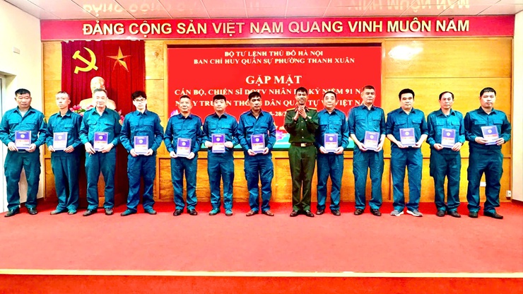 Bản hùng ca chiến sỹ sao vuông: Kỷ niệm 91 năm Ngày truyền thống Dân quân Tự vệ Việt Nam (28/3/1935 - 28/3/2026)
- Ảnh 5.