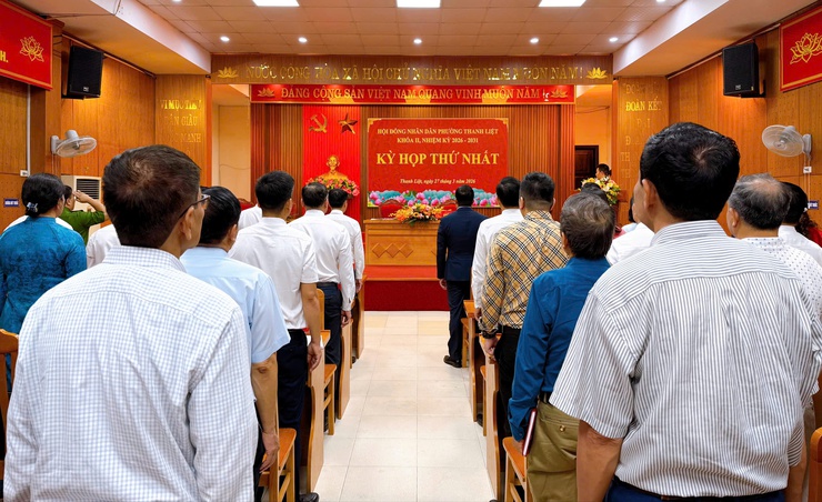 HĐND phường Thanh Liệt khóa II: Khởi đầu nhiệm kỳ mới với quyết tâm cao- Ảnh 2.