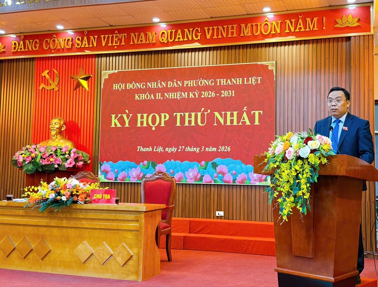 HĐND phường Thanh Liệt khóa II: Khởi đầu nhiệm kỳ mới với quyết tâm cao- Ảnh 3.