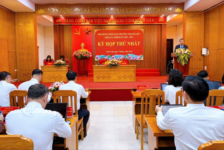 HĐND phường Thanh Liệt khóa II: Khởi đầu nhiệm kỳ mới với quyết tâm cao- Ảnh 15.