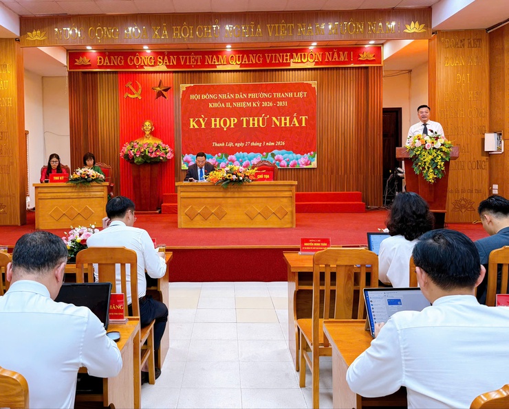 HĐND phường Thanh Liệt khóa II: Khởi đầu nhiệm kỳ mới với quyết tâm cao- Ảnh 4.