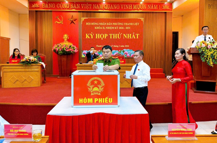 HĐND phường Thanh Liệt khóa II: Khởi đầu nhiệm kỳ mới với quyết tâm cao- Ảnh 10.