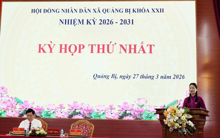 Kỳ họp thứ Nhất – HĐNĐ xã Quảng Bị khóa XXII nhiệm kỳ 2026-2031- Ảnh 4.