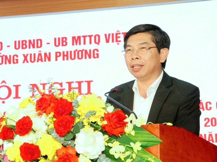 Phường Xuân Phương tổng kết công tác bầu cử đại biểu Quốc hội, HĐND các cấp- Ảnh 4.