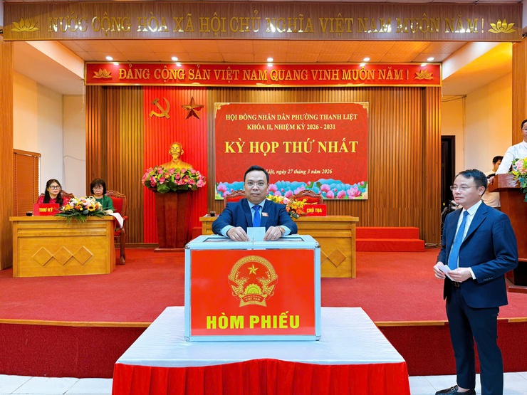 HĐND phường Thanh Liệt khóa II: Khởi đầu nhiệm kỳ mới với quyết tâm cao- Ảnh 7.
