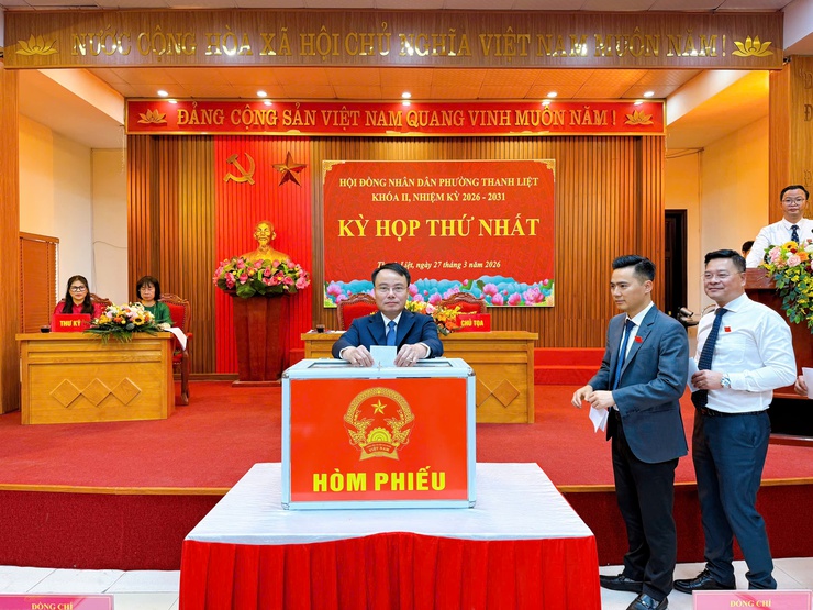 HĐND phường Thanh Liệt khóa II: Khởi đầu nhiệm kỳ mới với quyết tâm cao- Ảnh 8.