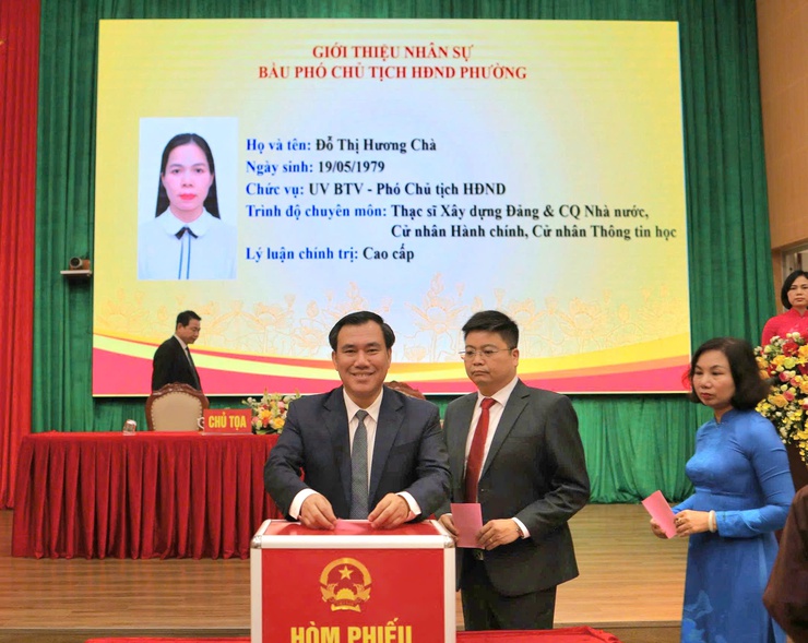 HĐND phường Xuân Đỉnh bầu các chức danh chủ chốt tại Kỳ họp thứ I nhiệm kỳ 2026–2031- Ảnh 4.