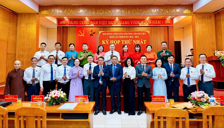 HĐND phường Thanh Liệt khóa II: Khởi đầu nhiệm kỳ mới với quyết tâm cao- Ảnh 16.