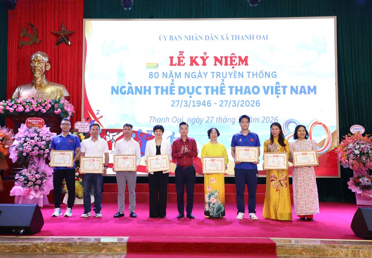 Thanh Oai Kỷ niệm 80 năm Ngày truyền thống Ngành Thể dục thể thao Việt Nam (27/3/1946 - 27/3/2026)- Ảnh 7.