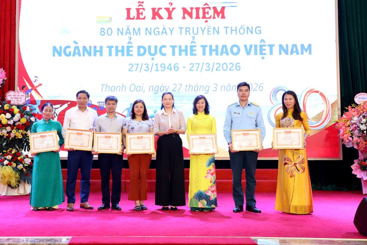 Thanh Oai Kỷ niệm 80 năm Ngày truyền thống Ngành Thể dục thể thao Việt Nam (27/3/1946 - 27/3/2026)- Ảnh 8.