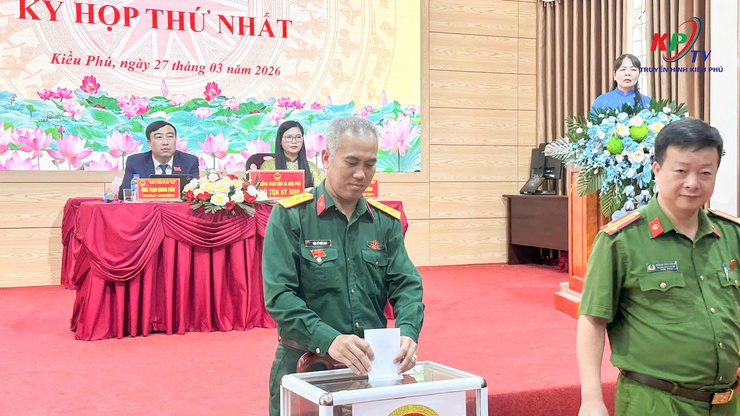 Kỳ họp thứ Nhất Hội đồng nhân dân xã Kiều Phú khóa II, nhiệm kỳ 2026 – 2031- Ảnh 9.