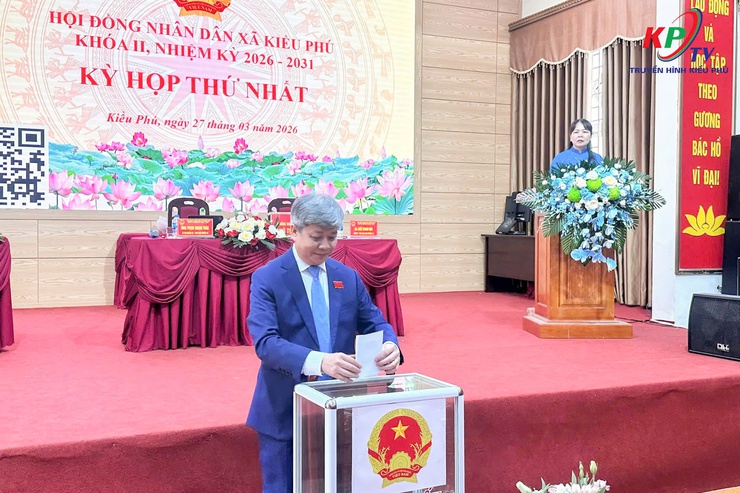 Kỳ họp thứ Nhất Hội đồng nhân dân xã Kiều Phú khóa II, nhiệm kỳ 2026 – 2031- Ảnh 6.