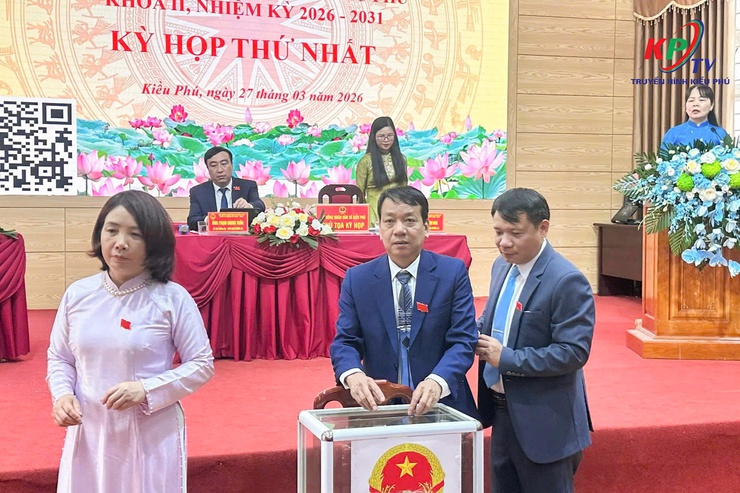Kỳ họp thứ Nhất Hội đồng nhân dân xã Kiều Phú khóa II, nhiệm kỳ 2026 – 2031- Ảnh 7.