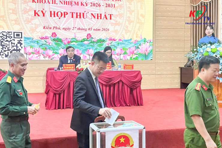 Kỳ họp thứ Nhất Hội đồng nhân dân xã Kiều Phú khóa II, nhiệm kỳ 2026 – 2031- Ảnh 8.