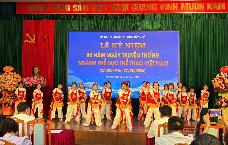LỄ KỶ NIỆM
80 năm Ngày truyền thống ngành Thể dục Thể thao Việt Nam 
(27/3/1946 – 27/3/2026)- Ảnh 3.