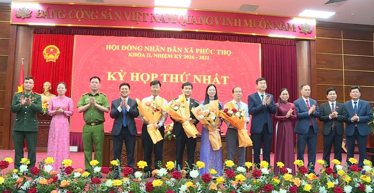 XÃ PHÚC THỌ TỔ CHỨC THÀNH CÔNG KỲ HỌP LẦN THỨ NHẤT HĐND XÃ KHOÁ II NHIỆM KỲ 2026-2031- Ảnh 10.