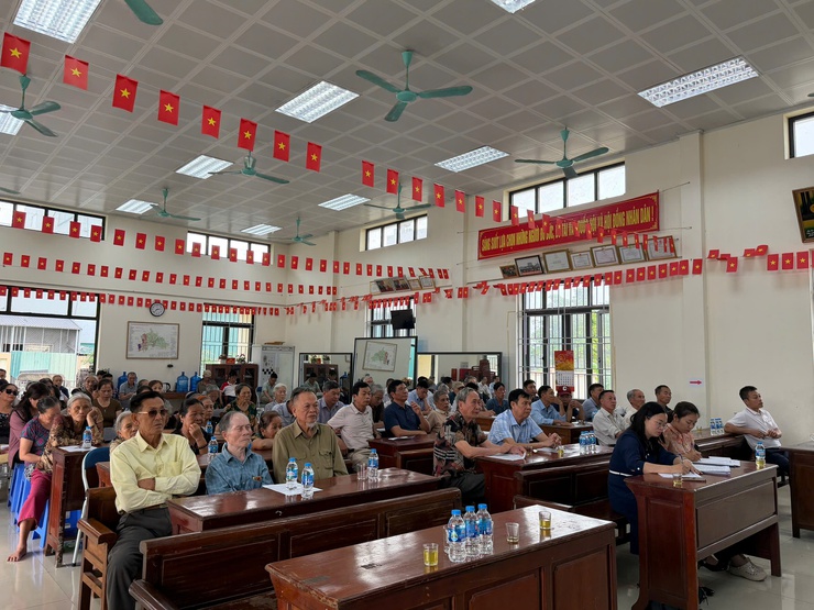 DÂN HÒA: TỔ CHỨC HỌP DÂN TẠI HAI THÔN PHÚ THỌ VÀ TIÊN LỮ VỀ DỰ ÁN KHU ĐÔ THỊ THỂ THAO OLYMPIC- Ảnh 5.