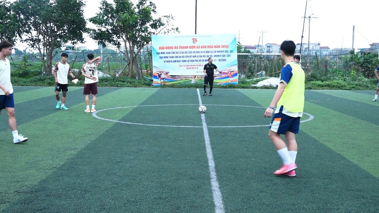  KHAI MẠC GIẢI BÓNG ĐÁ THANH NIÊN XÃ DÂN HÒA NĂM 2026- Ảnh 9.
