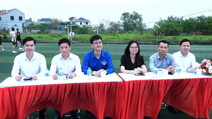  KHAI MẠC GIẢI BÓNG ĐÁ THANH NIÊN XÃ DÂN HÒA NĂM 2026- Ảnh 4.