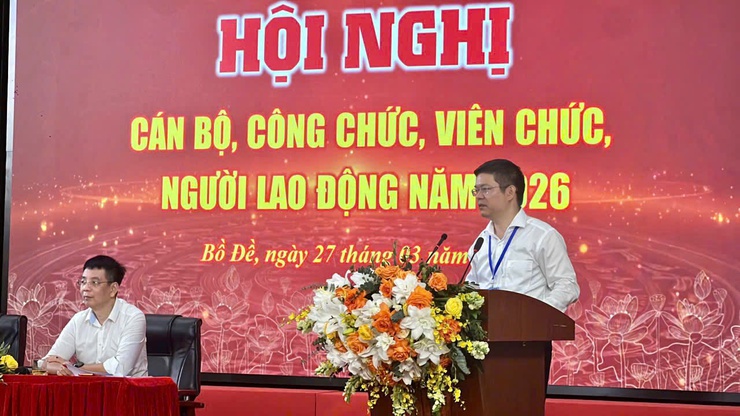 UBND phường Bồ Đề tổ chức hội nghị cán bộ, công chức, viên chức, người lao động năm 2026- Ảnh 2.