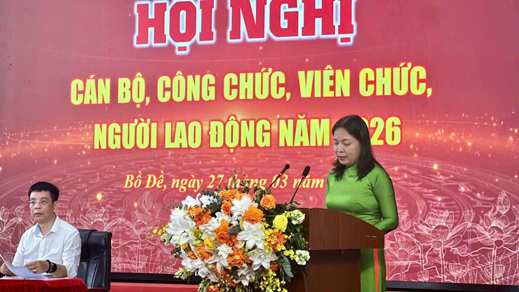 UBND phường Bồ Đề tổ chức hội nghị cán bộ, công chức, viên chức, người lao động năm 2026- Ảnh 3.