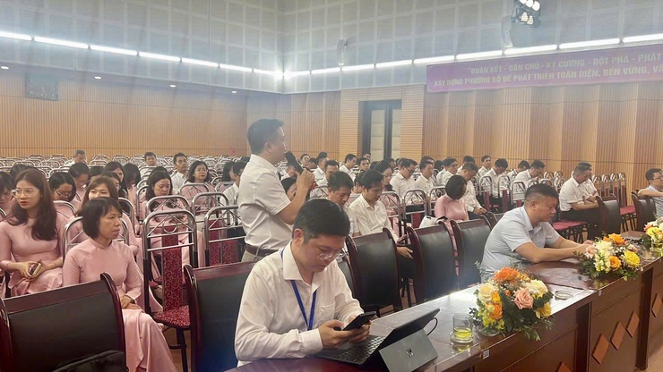 UBND phường Bồ Đề tổ chức hội nghị cán bộ, công chức, viên chức, người lao động năm 2026- Ảnh 4.