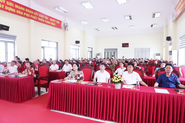 Xã Hòa Phú: Hội nghị đại biểu nhân dân bàn việc xây dựng đời sống văn hóa ở cơ sở năm 2026.

- Ảnh 1.