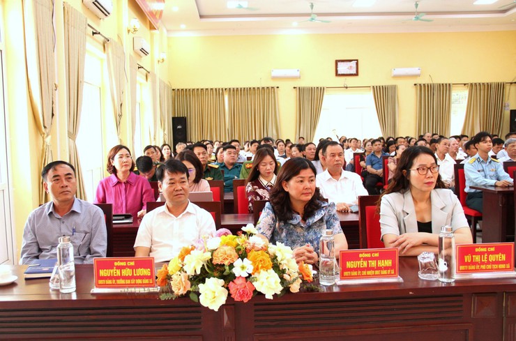 Hòa Lạc tổng kết công tác bầu cử, khen thưởng nhiều tập thể, cá nhân tiêu biểu- Ảnh 3.