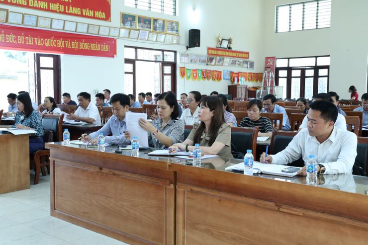 Xuân Mai giao ban công tác an toàn thực phẩm, chăm sóc sức khỏe nhân dân, phòng chống dịch bệnh Quý I/2026- Ảnh 1.