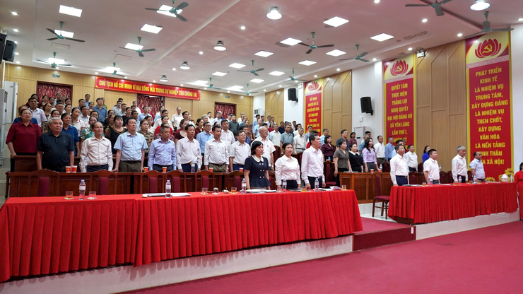 Yên Lãng tổ chức hội nghị Đại biểu Nhân dân bàn việc xây dựng đời sống văn hoá ở cơ sở năm 2026.- Ảnh 1.