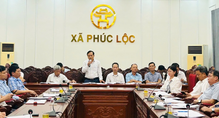 UBND xã Phúc Lộc tổ chức Hội nghị xây dựng Đề án phát triển kinh tế giai đoạn 2026–2030- Ảnh 7.