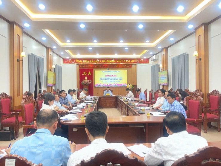 UBND xã Phúc Lộc tổ chức Hội nghị xây dựng Đề án phát triển kinh tế giai đoạn 2026–2030- Ảnh 2.