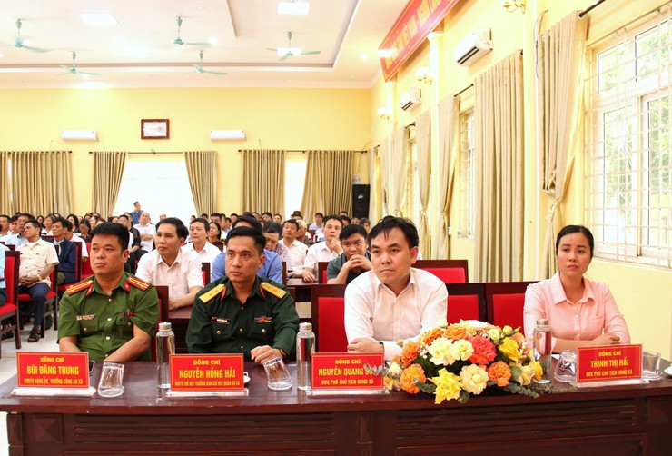 Hòa Lạc tổng kết công tác bầu cử, khen thưởng nhiều tập thể, cá nhân tiêu biểu- Ảnh 4.