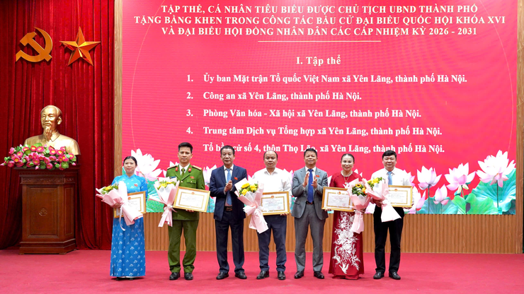 Xã Yên Lãng tổ chức hội nghị tổng kết công tác bầu cử nhiệm kỳ 2026-2031- Ảnh 3.