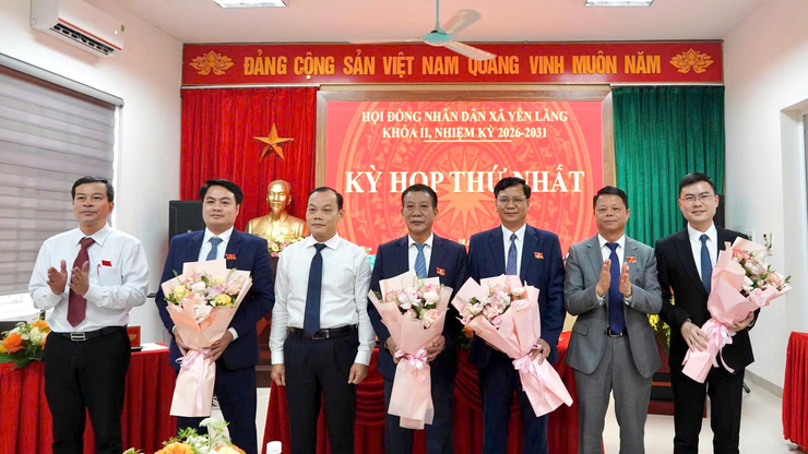 YÊN LÃNG TỔ CHỨC THÀNH CÔNG KỲ HỌP THỨ NHẤT HĐND XÃ KHÓA II, NHIỆM KỲ 2026-2031- Ảnh 4.
