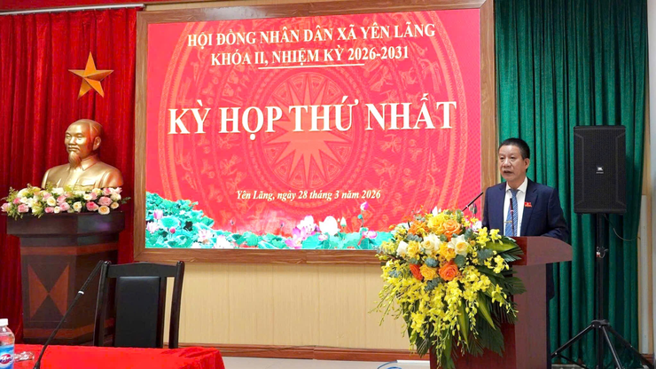 YÊN LÃNG TỔ CHỨC THÀNH CÔNG KỲ HỌP THỨ NHẤT HĐND XÃ KHÓA II, NHIỆM KỲ 2026-2031- Ảnh 6.
