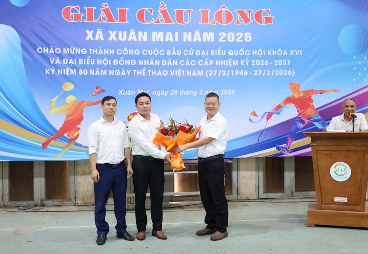 Xuân Mai tổ chức thành công Giải cầu lông năm 2026- Ảnh 2.