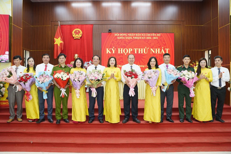 Chuyên Mỹ tổ chức thành công Kỳ họp thứ nhất HĐND xã khóa XXIII, nhiệm kỳ 2026-2031- Ảnh 7.